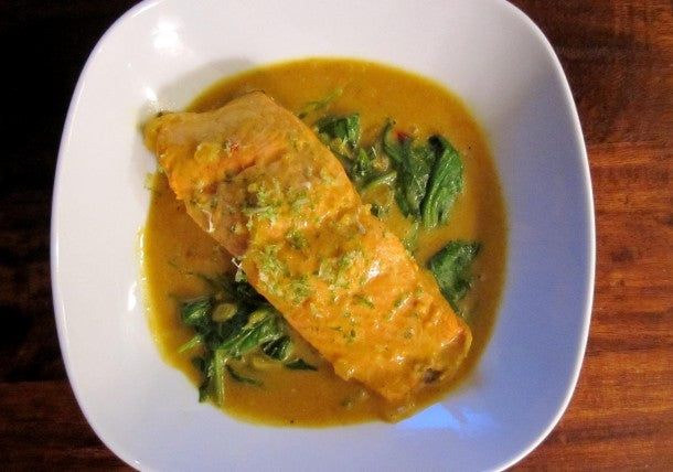 Curried Salmon