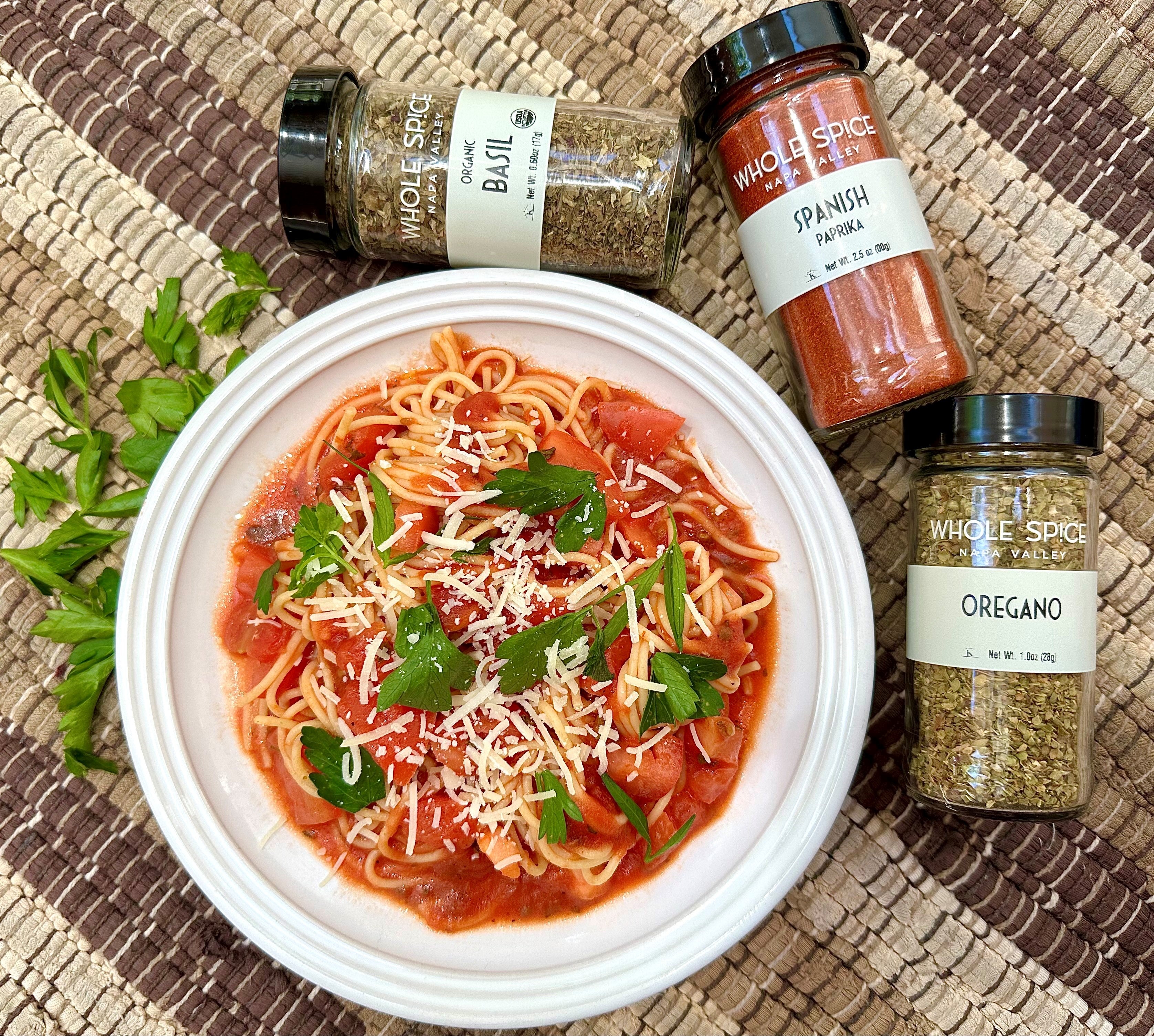 Homemade Spanish Tomato Pasta Sauce