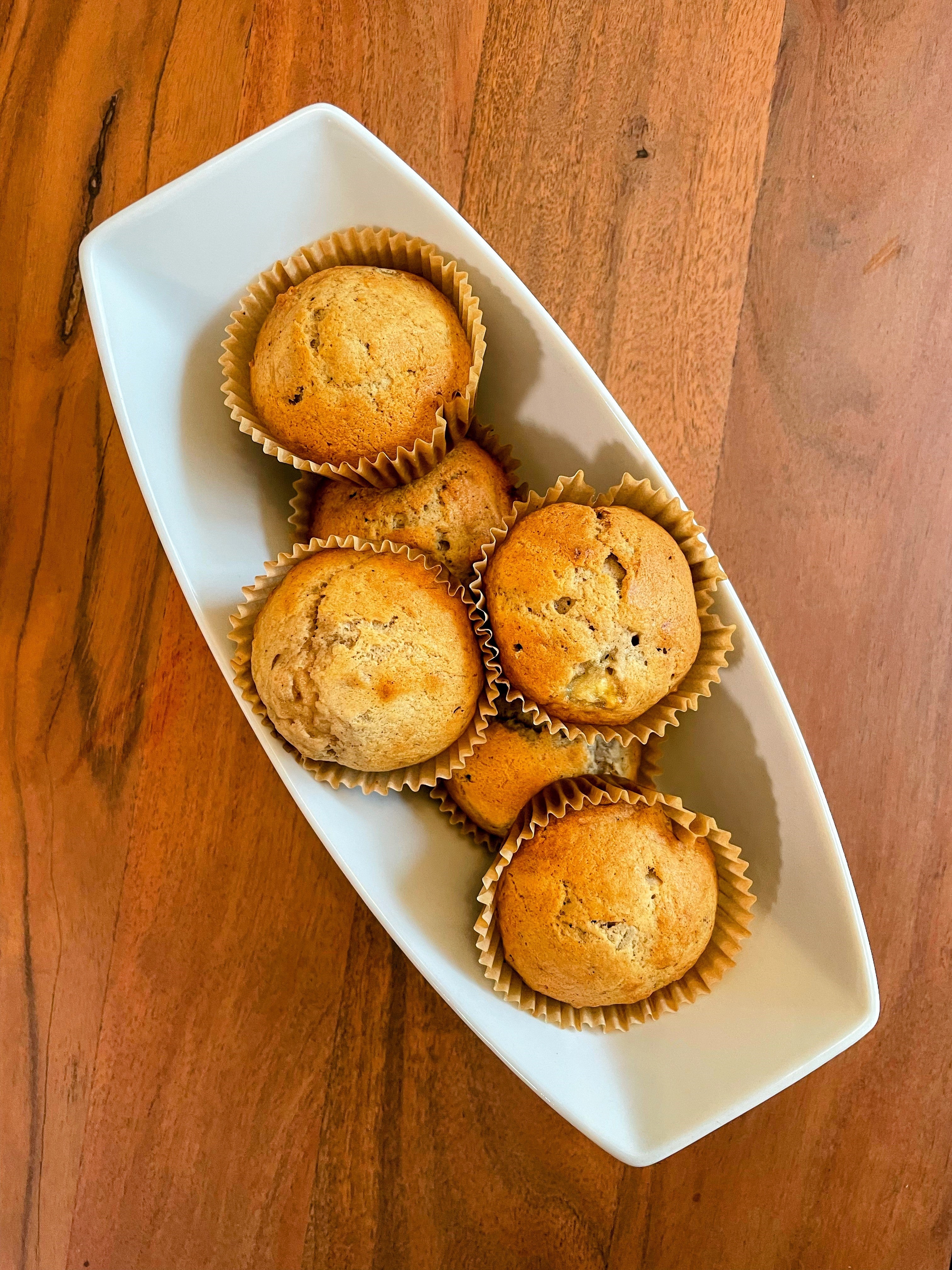 Banana Nut Muffins with Hawaj Coffee Spice