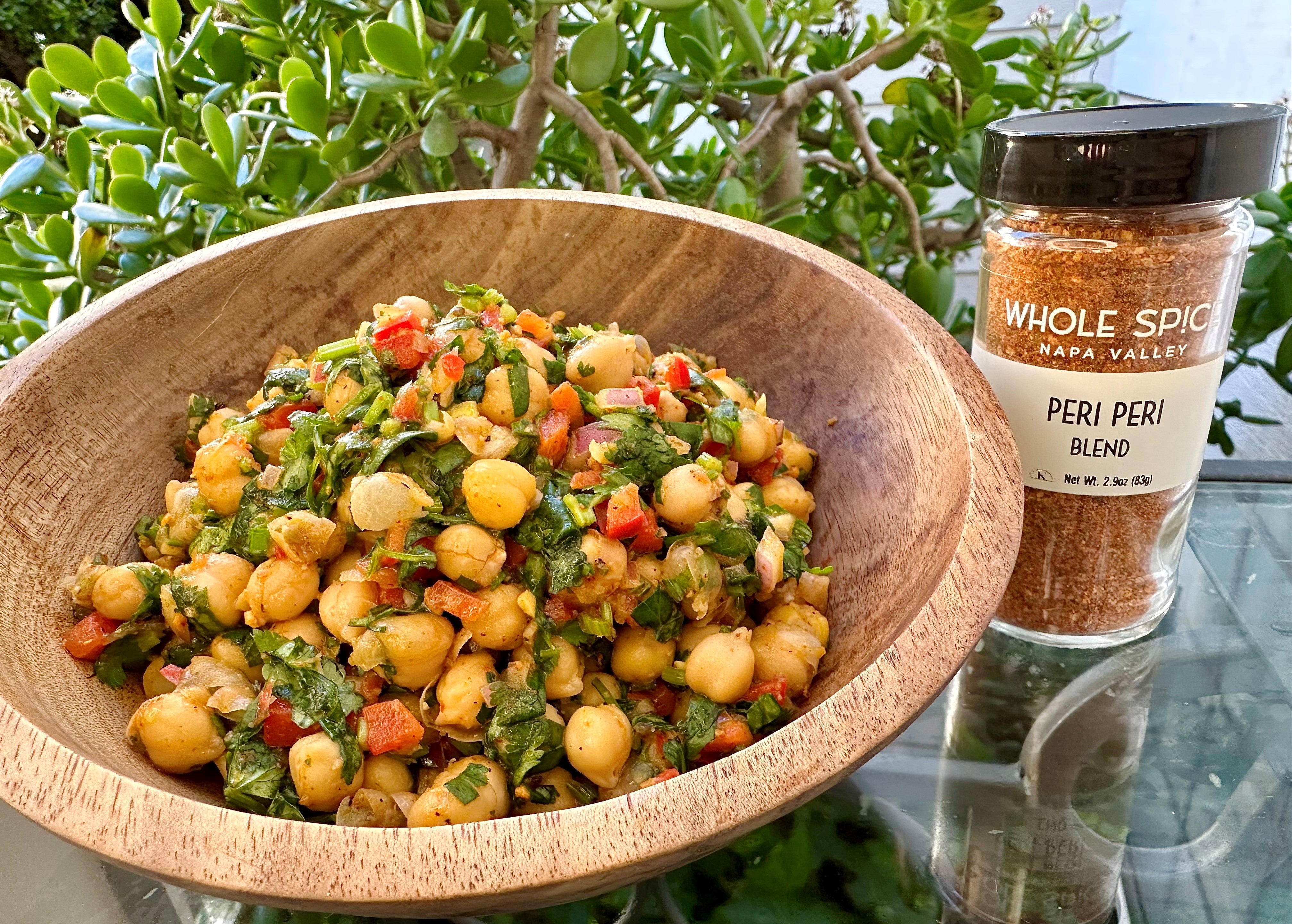 Peri Peri Garbanzo Bean Salad