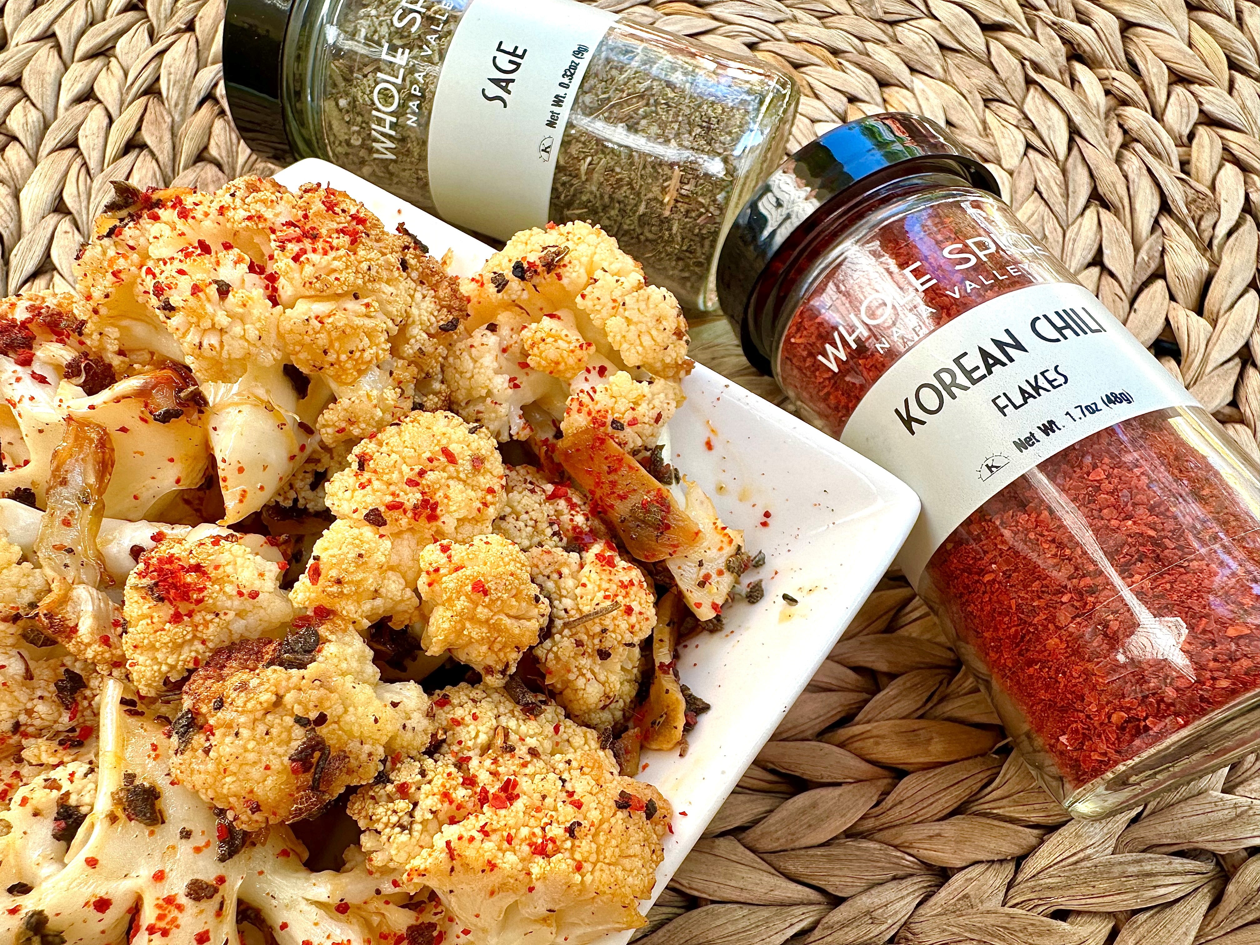 Roasted Cauliflower and Sage