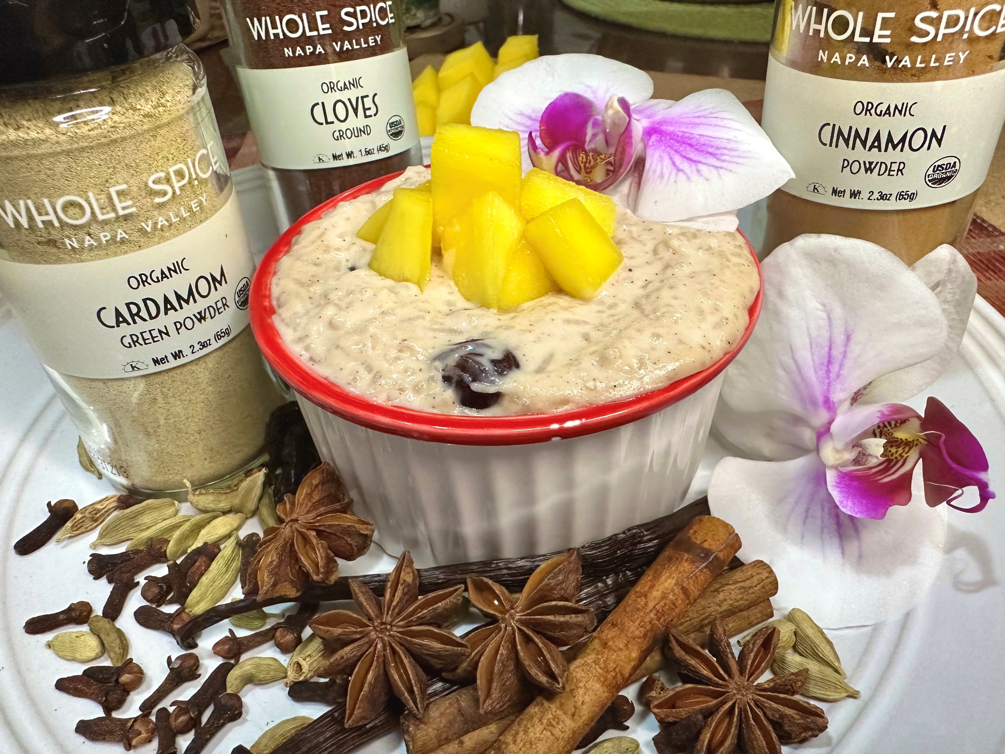 Vanilla Coconut Rice Pudding
