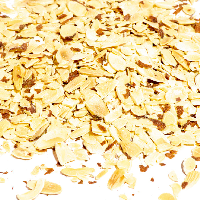 Whole Spice Inc. Almonds Unsalted Sliced Roasted—ideal as a healthy snack or for adding a tasty crunch to your favorite dishes.