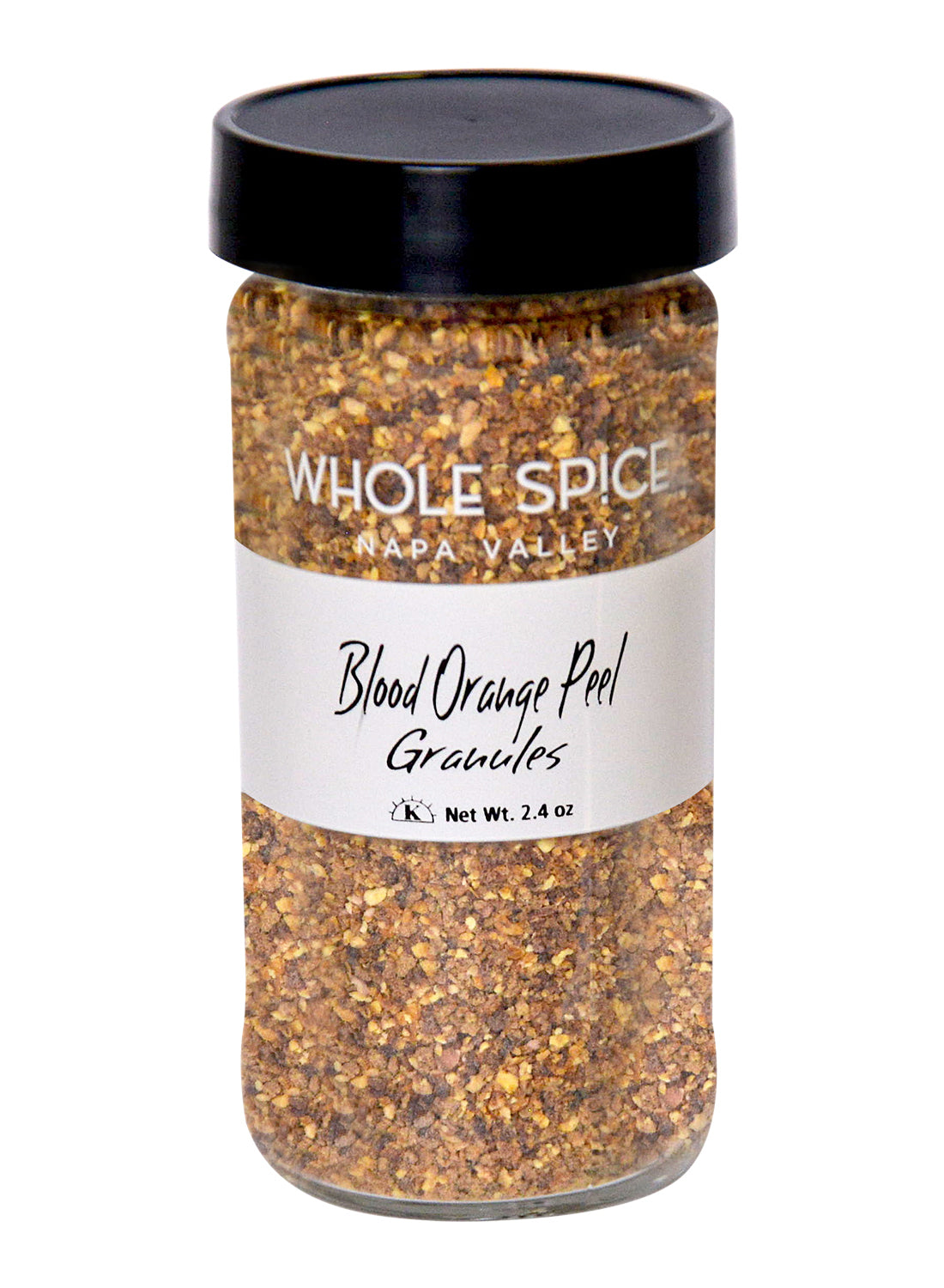 Whole Spice Inc. Blood Orange Peel Granules add a citrusy twist and natural color to baking. Made from vibrant blood orange peel, these granules provide anthocyanins for both flavor and visual appeal.