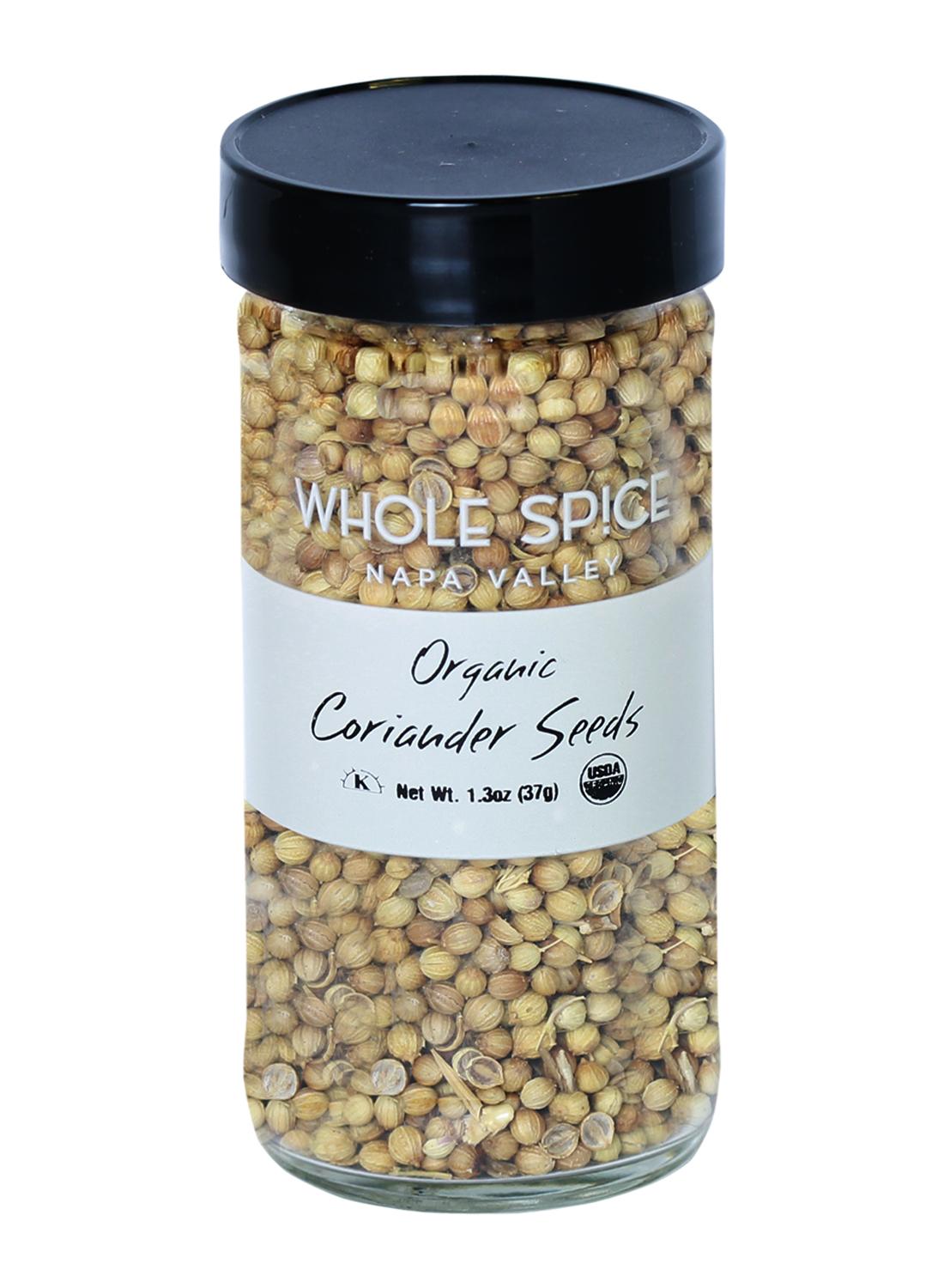 Whole Spice Inc. Coriander Seeds Organic add rich flavor to Thai curries and elevate your favorite pickling spices.