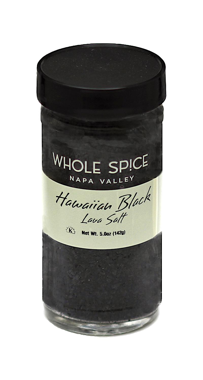 Hawaiian Black Lava Salt