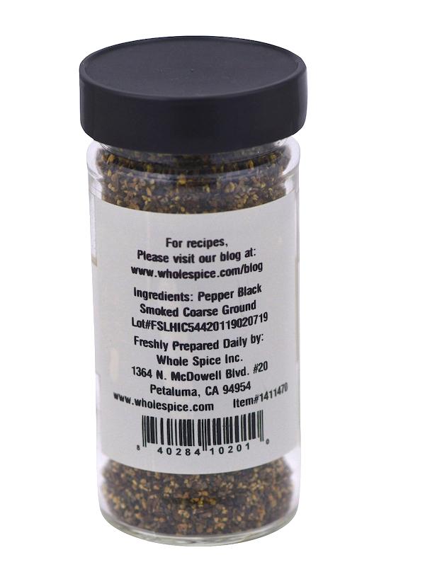Pepper Black Smoked Ground