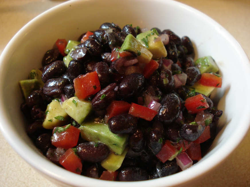Shuli's Warm Black Bean Salad
