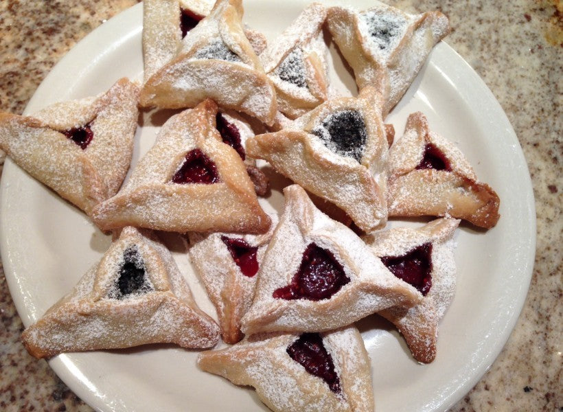 Hamantaschen (Poppy Seed Tricorner Cookies)