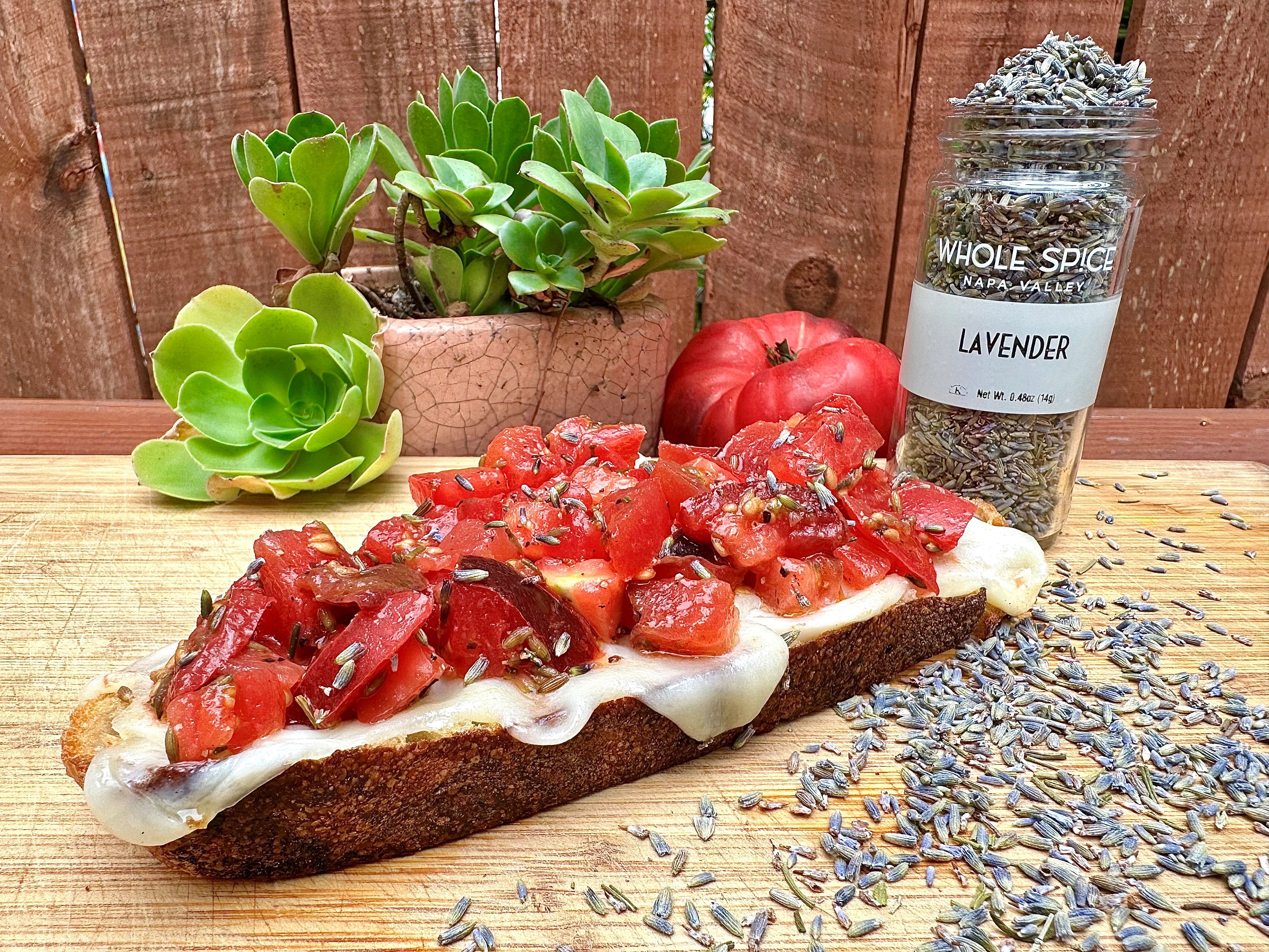 Heirloom & Lavender Salad