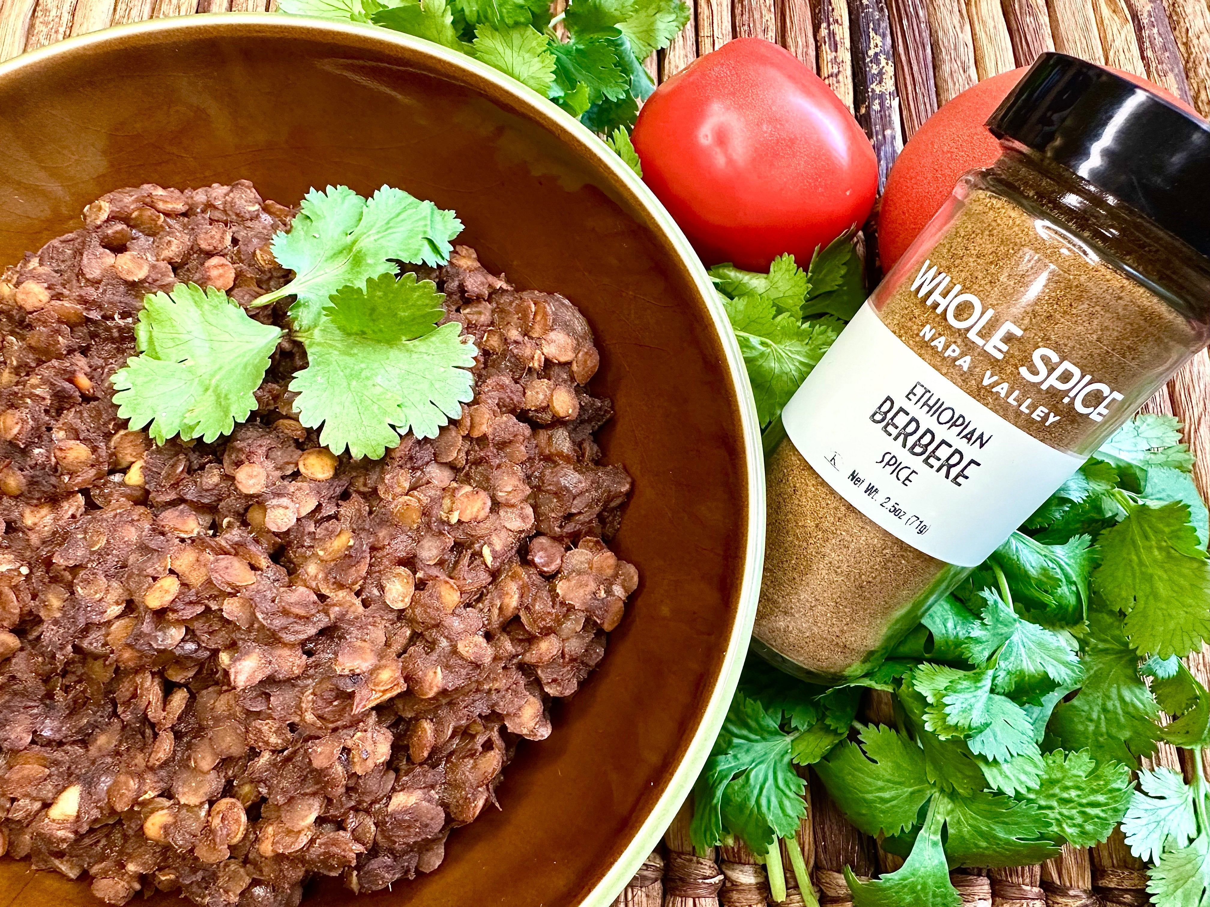 Ethiopian Red Lentil Stew with Berbere