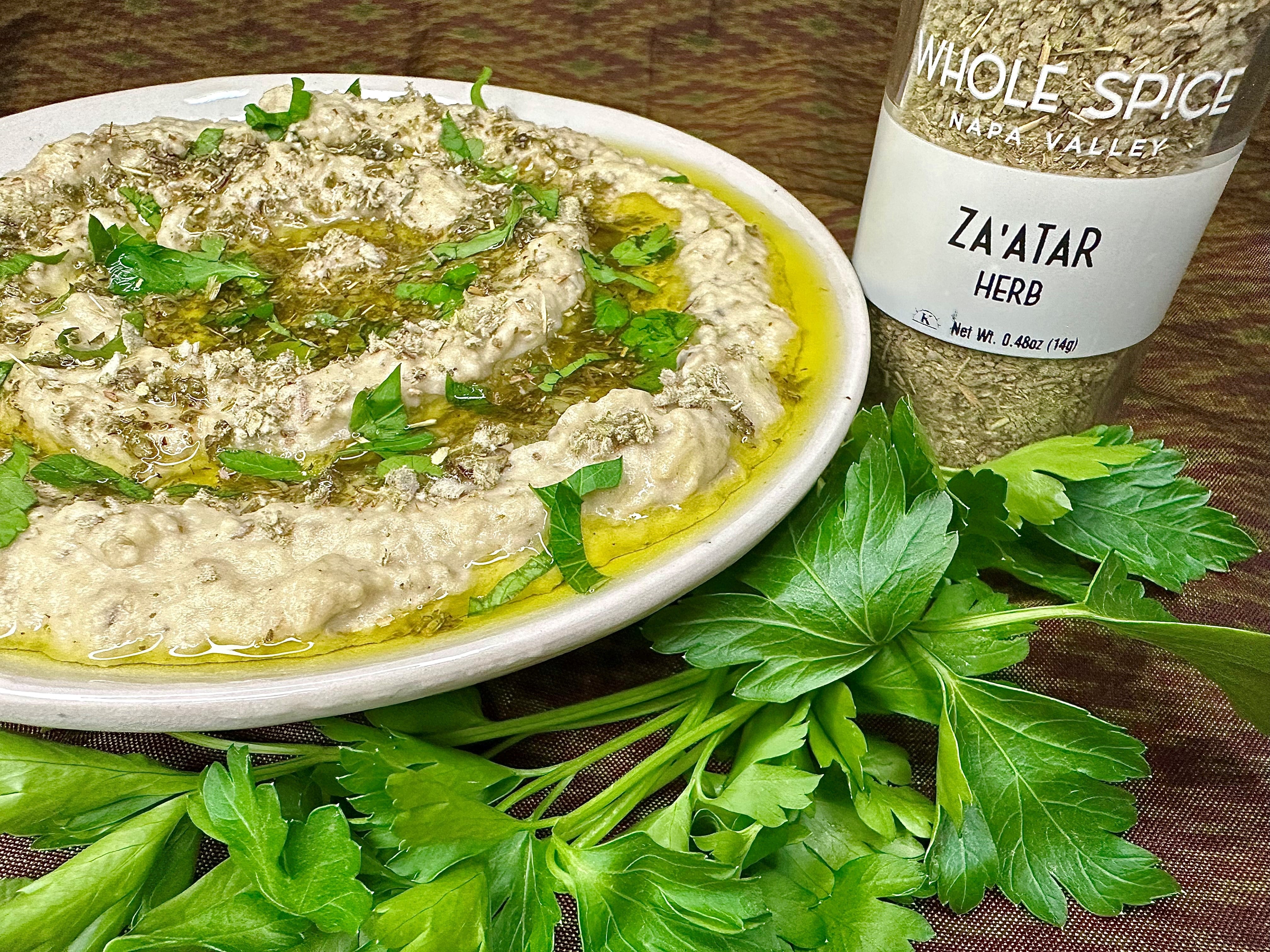 Roasted Eggplant (baba ganoush)