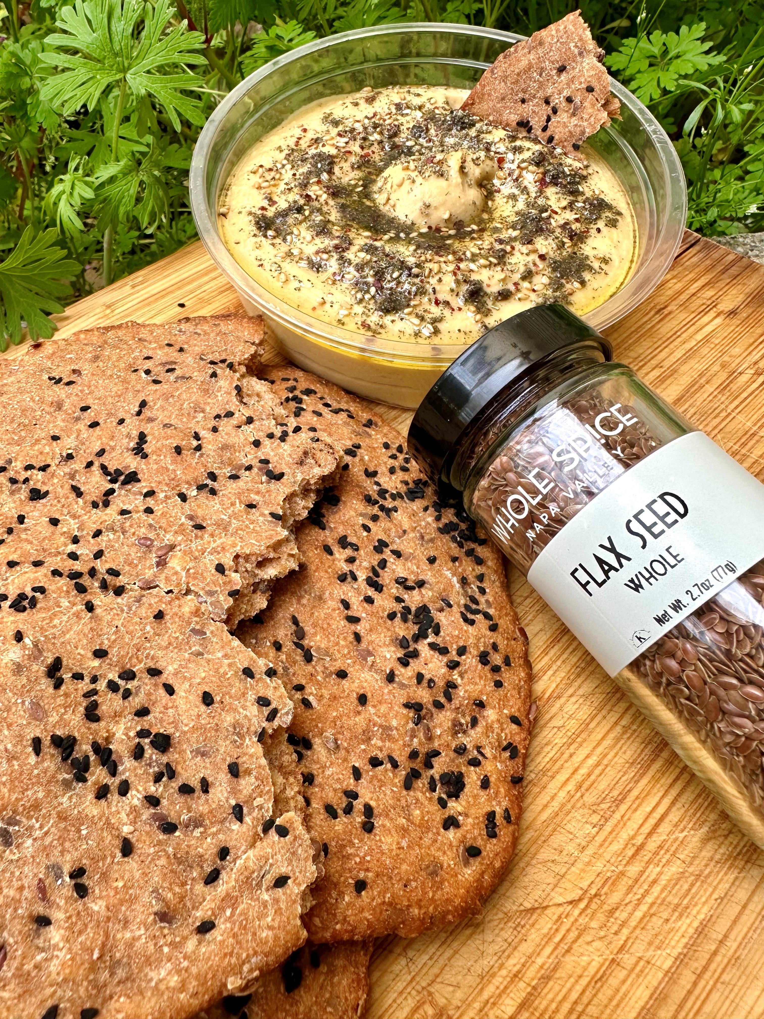 Shuli's Whole-Wheat Flatbread With Nigella Seeds