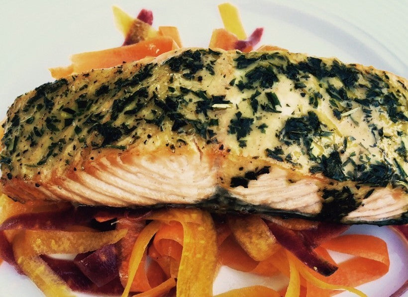 Tarragon-Mustard Salmon