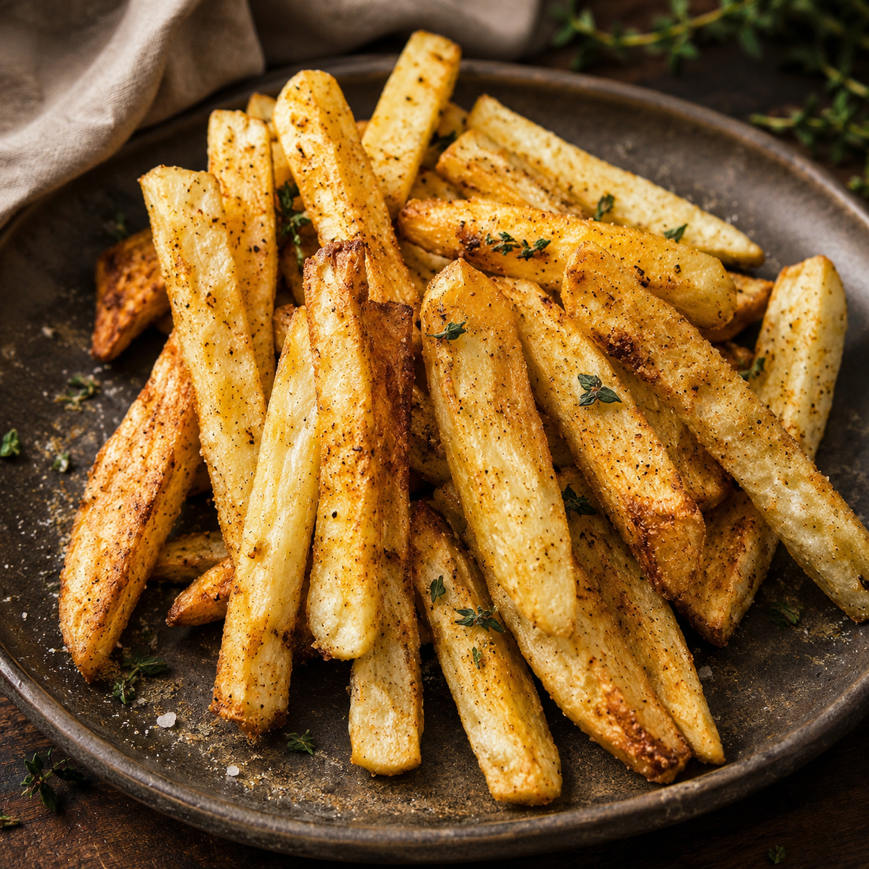 BBQ & Malt Vinegar French Fries