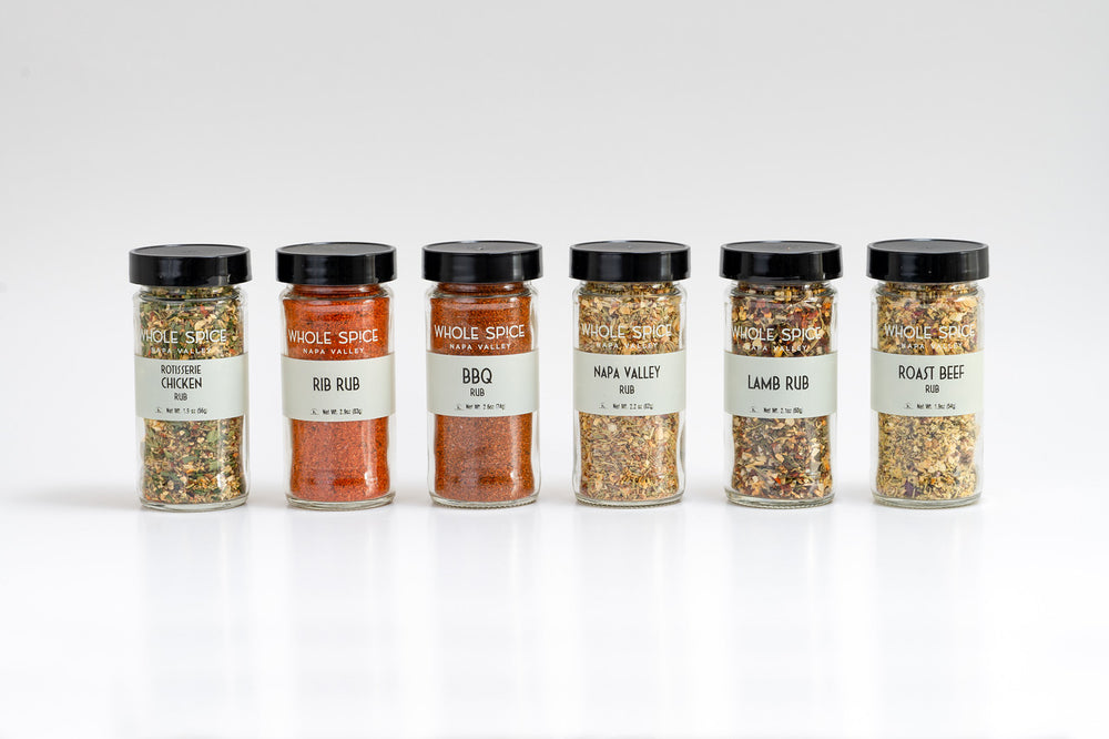 Spice Rub Set Spice & Seasoning Gift Sets: Rubs, Organic Spices, Herbs