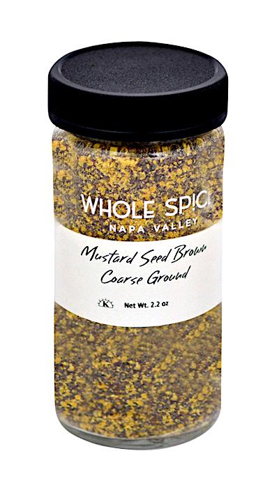 Brown Mustard Seed Coarse Ground