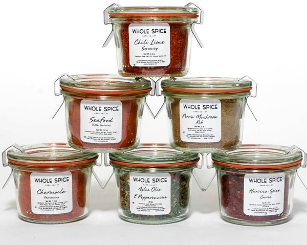 Weck Jar Small Exotic Spices Gift Set