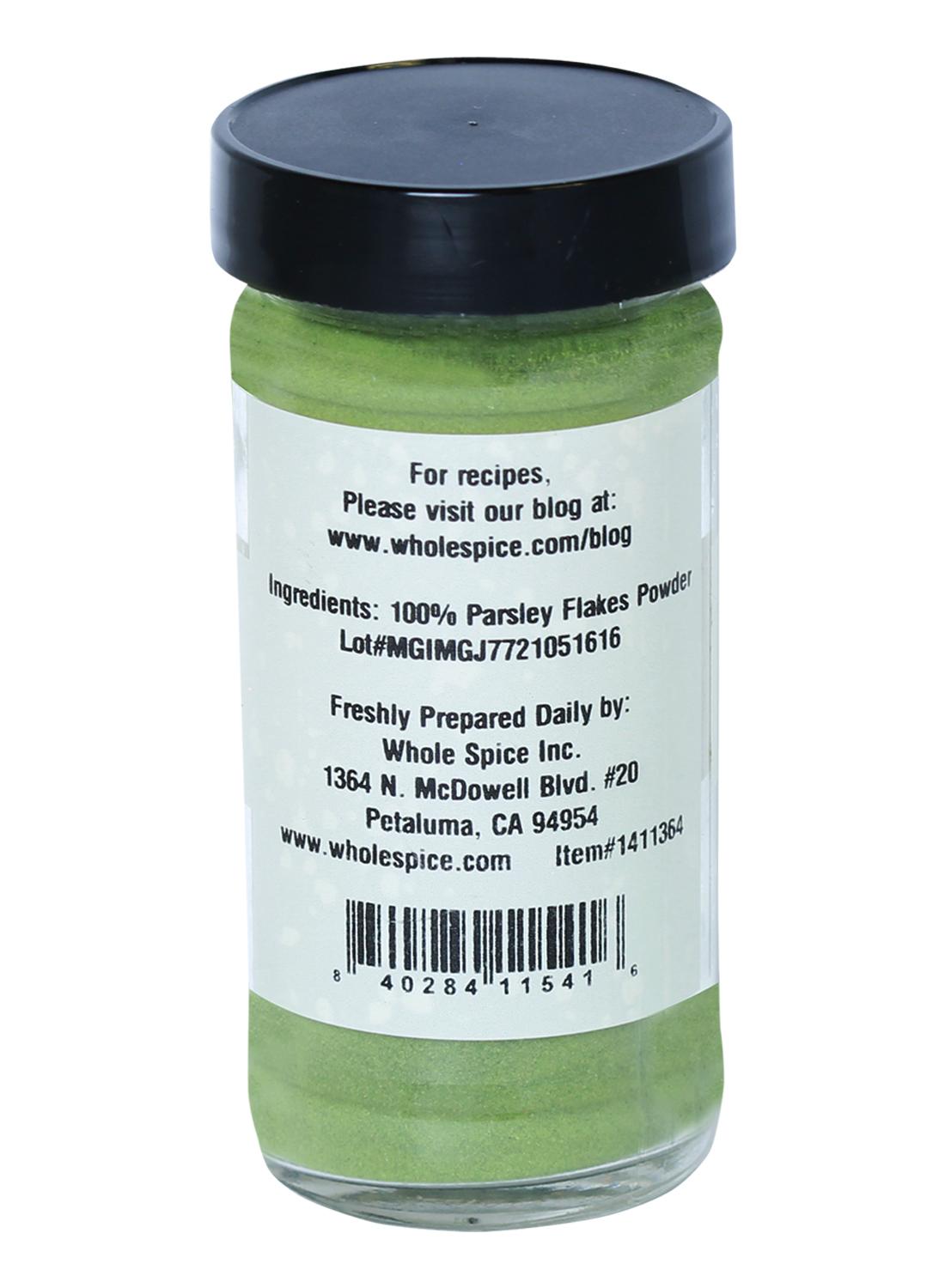 Parsley Powder – Whole Spice, Inc.