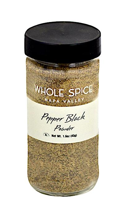 Whole Spice Inc. Pepper Black Powder 1.6 oz Jar