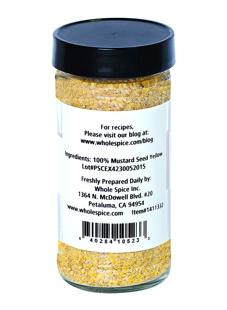 Yellow Mustard Seed Coarse Ground Whole Spice, Inc.